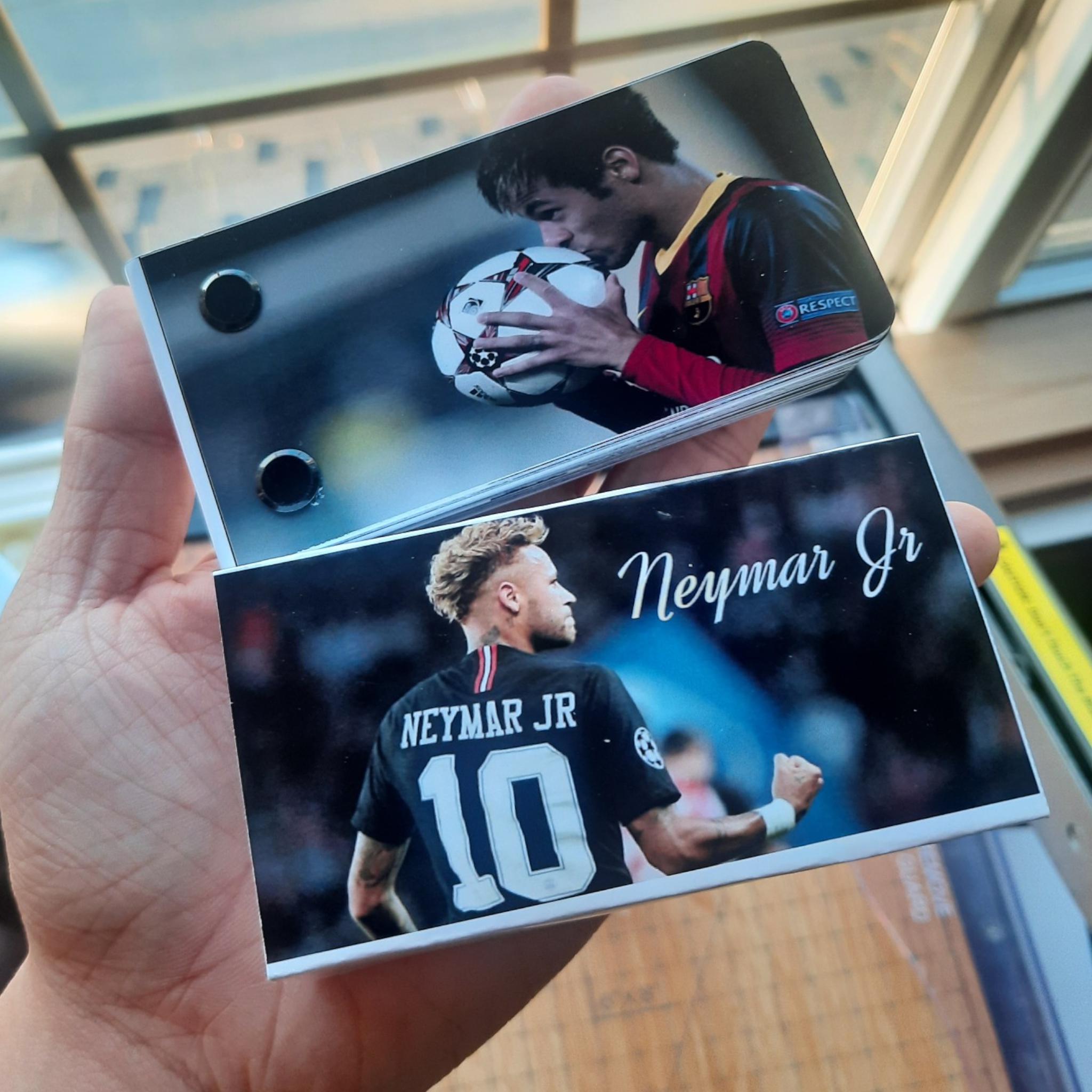 Neymar Flipbook – Iconic Soccer Moment Animation – Handmade Gift for Football Fans – couple gifts